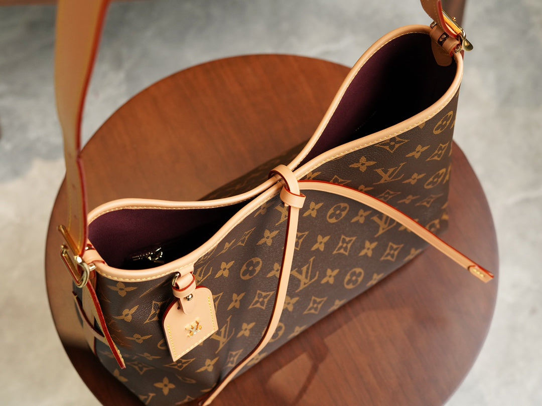 【ルイヴィトン】★大人気★Carryall PM|キュートなリボン付き&親子バッグデザイン♪少女心をくすぐるセット!